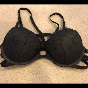 La Senza lace back front closure push up bra